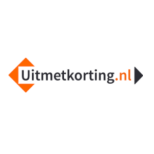 Uit Met Korting logo
