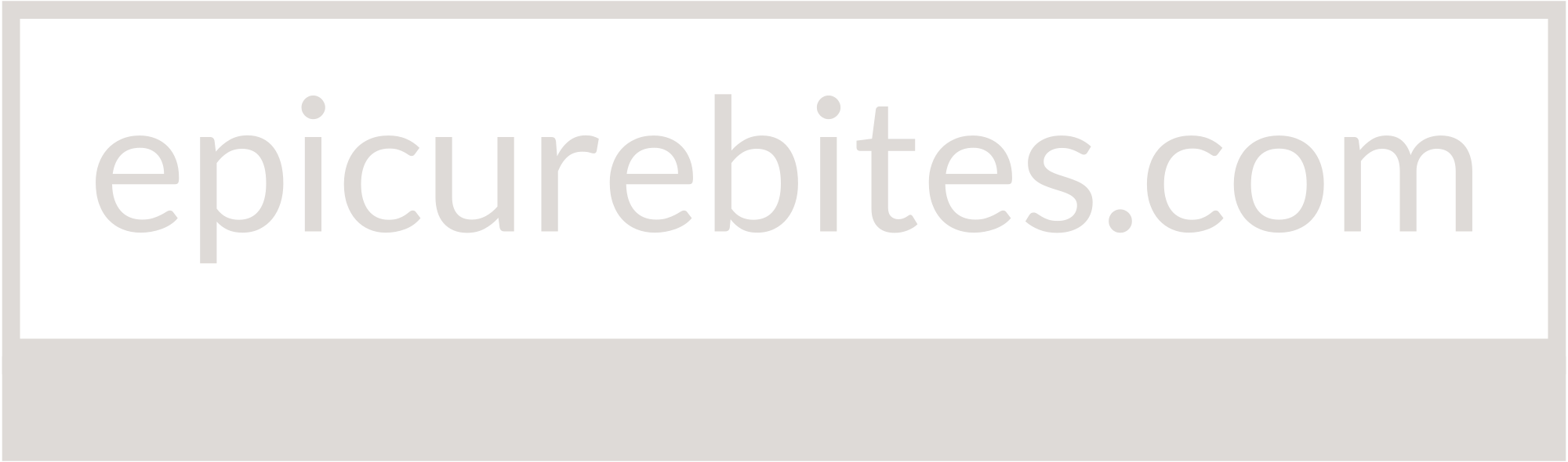 Epicure Bites logo