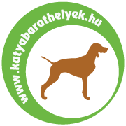 Kutyabarathelyek.hu logo