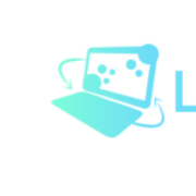 Laptop World logo