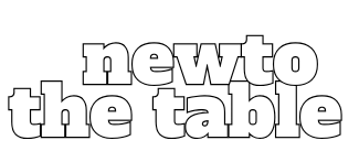 New to the Table logo