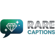 Rare captions logo