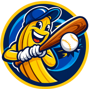 The banana ball logo