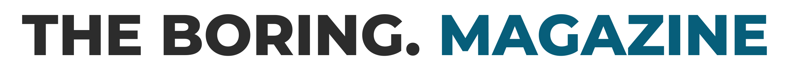 Theboringmagazine.com logo