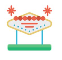 Visit Las Vegas logo